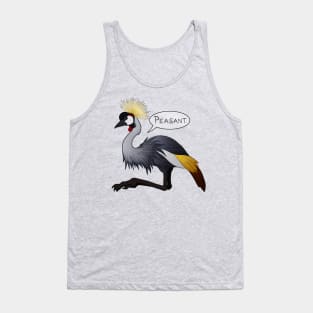 Snooty Crowned Crane Tank Top